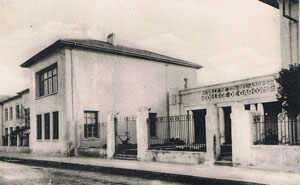 façade du collège colonial futur  lycee Laperrine, vue sud-nord,