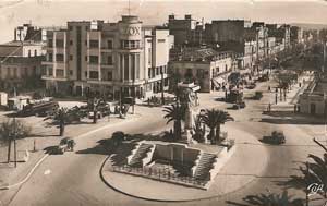 Place Georges Clemenceau, côté sud-est, éditions CAP