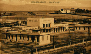 La gare voyageurs de Bel Abbès, PLM puis CFA