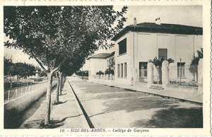 Lycee Laperrine de Sidi-bel-Abbes, ancien college colonial, Editions Photos Africaines n°10