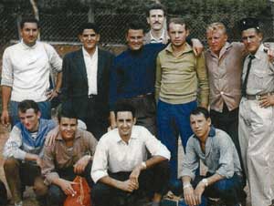 Equipe de Hand-ball de la Maison des Jeunes et de la Culture de Sidi-bel-Abbes en 1959