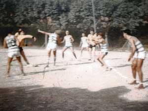 Rencontre MJBA-ASPTT Oran, tir de Kaiser