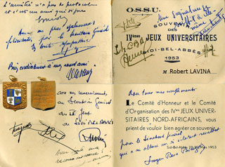 medaille OSSU de Robert Lavina