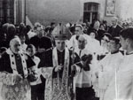 1961, bénédiction de N-D. de Fatima, église du Mamelon de Sidi-bel-Abbès