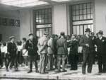 Sidi-bel-Abbes, 23 avril 1941, les officiels attendent Jean Borotra