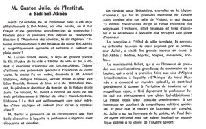 Extrait de l'Afrique du Nord illustrée du 9 novembre 1935