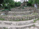 ruines de la cascade du jardin public