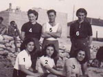 basket-ball féminin vers 1944