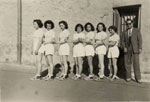 1949 sur le stade de l'Electra, équipe féminine inconnue, document du web1949 sur le stade de l'Electra, équipe féminine inconnue, document du web