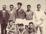 Handball sur le stade du cure en 1961