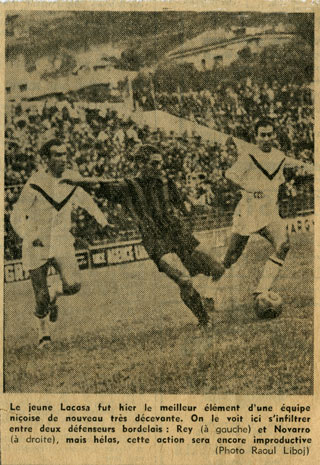 Nice-OM-Jean-Paul Lacasa footballeur