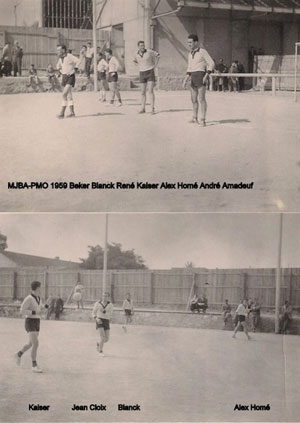 Rencontre de hand-ball entre la MJBel-Abbès et le GMOran